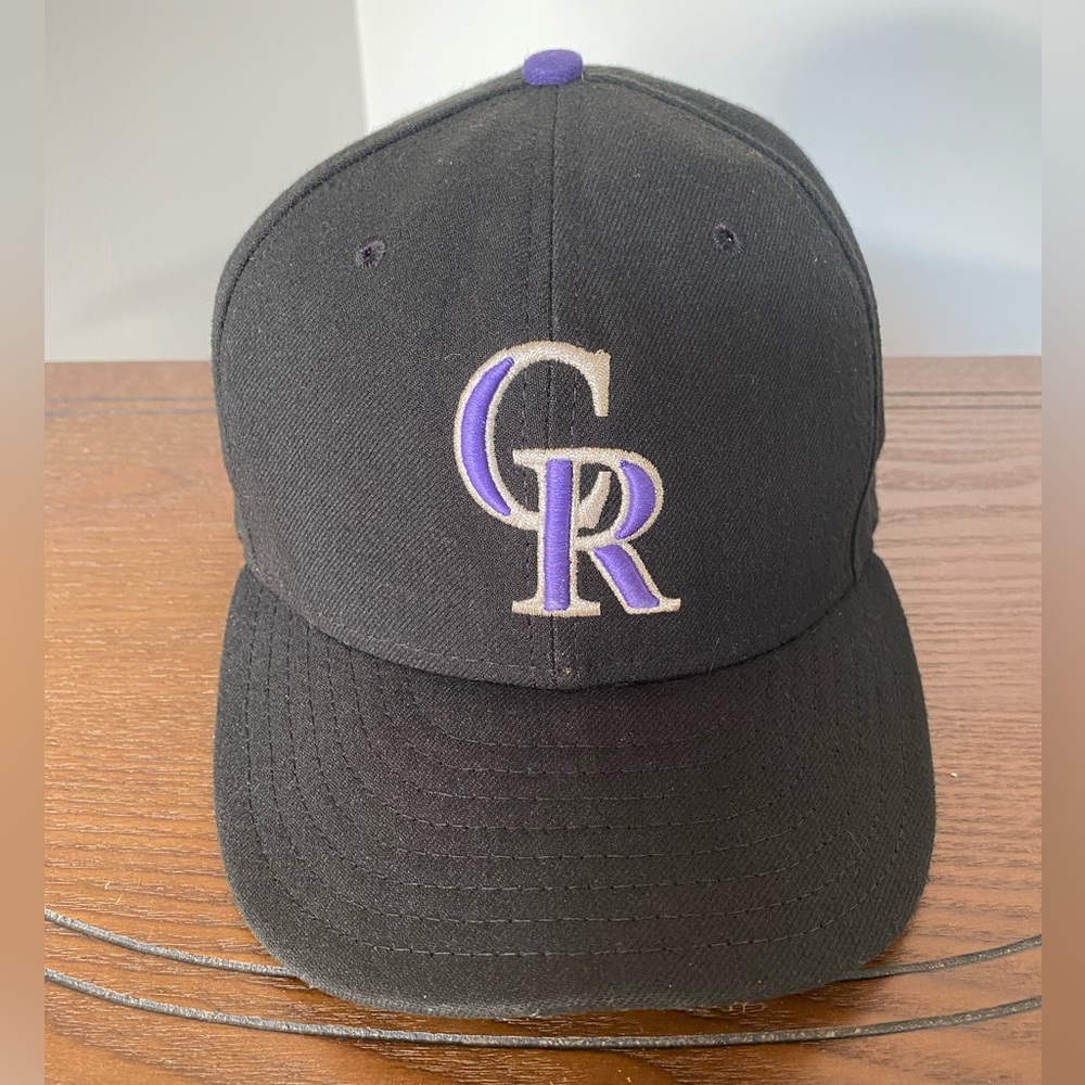 Vintage Colorado Rockies fullback hat - 7 3/8 (58.7 cm) - New Era - early 2000s
